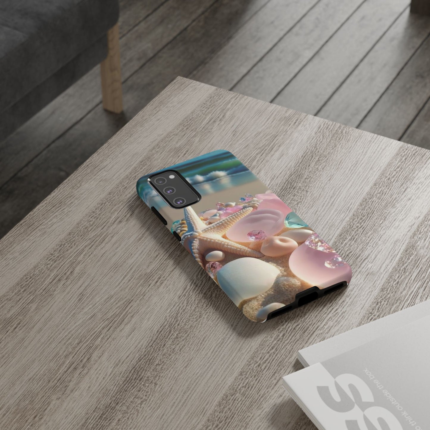 Pastel Starfish & Gems Tough Protective Cover