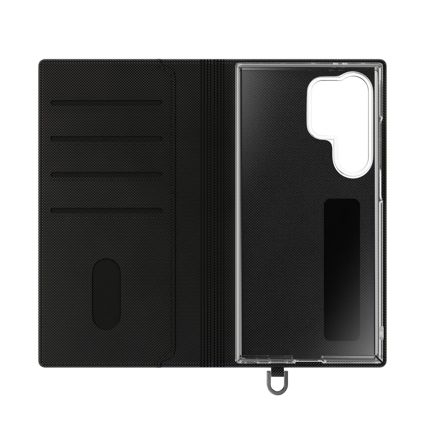 Leopard Patchwork Flip Wallet Case with Card Slots