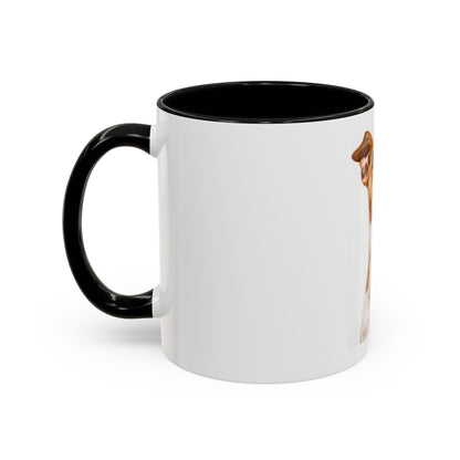 Surprised Dog Accent Coffee Mug – Funny Jack Russell Face 11/15oz
