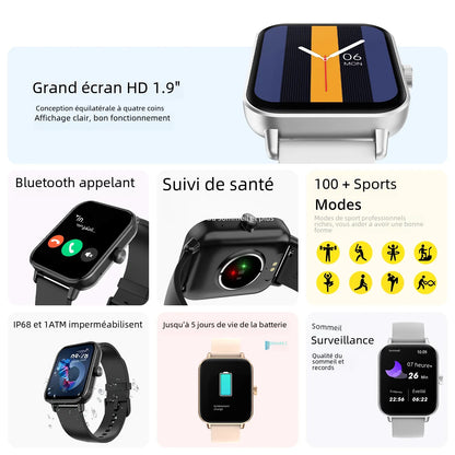 COLMI P81 Smart Watch - 1.9" HD Screen Bluetooth Calling Smartwatch for Men & Women