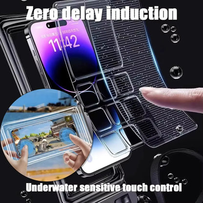 Universal Waterproof Phone Bag - Touch-Responsive Floating Underwater Case
