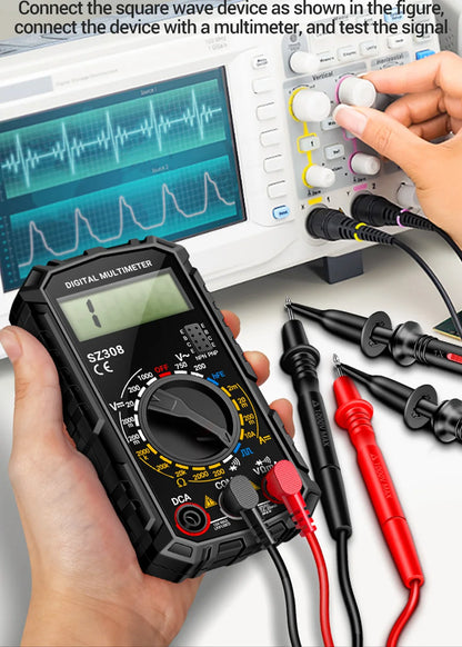 ANENG SZ308 Digital Multimeter - Professional AC/DC Voltage Tester With Backlight LCD Display