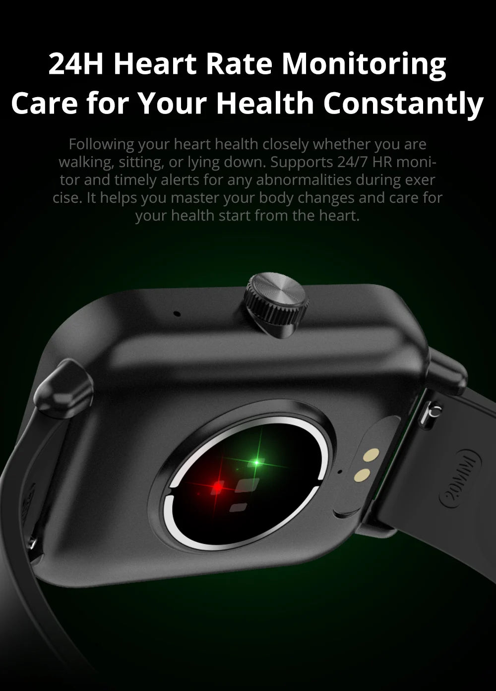 COLMI P81 Smart Watch - 1.9" HD Screen Bluetooth Calling Smartwatch for Men & Women