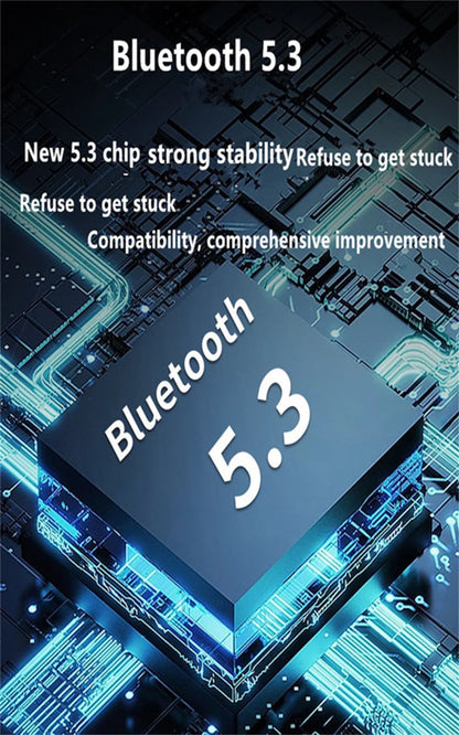 Clip-On Wireless Bluetooth Earphones - Open - Ear Sports Earbuds Bone Conduction Style TWS Headset