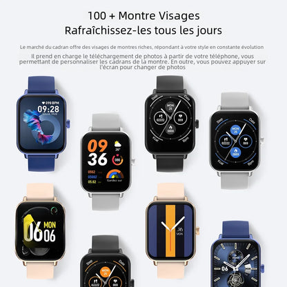 COLMI P81 Smart Watch - 1.9" HD Screen Bluetooth Calling Smartwatch for Men & Women