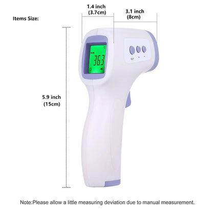 ALIWUZN Non-Contact Infrared Digital Baby Thermometer for Forehead & Ear