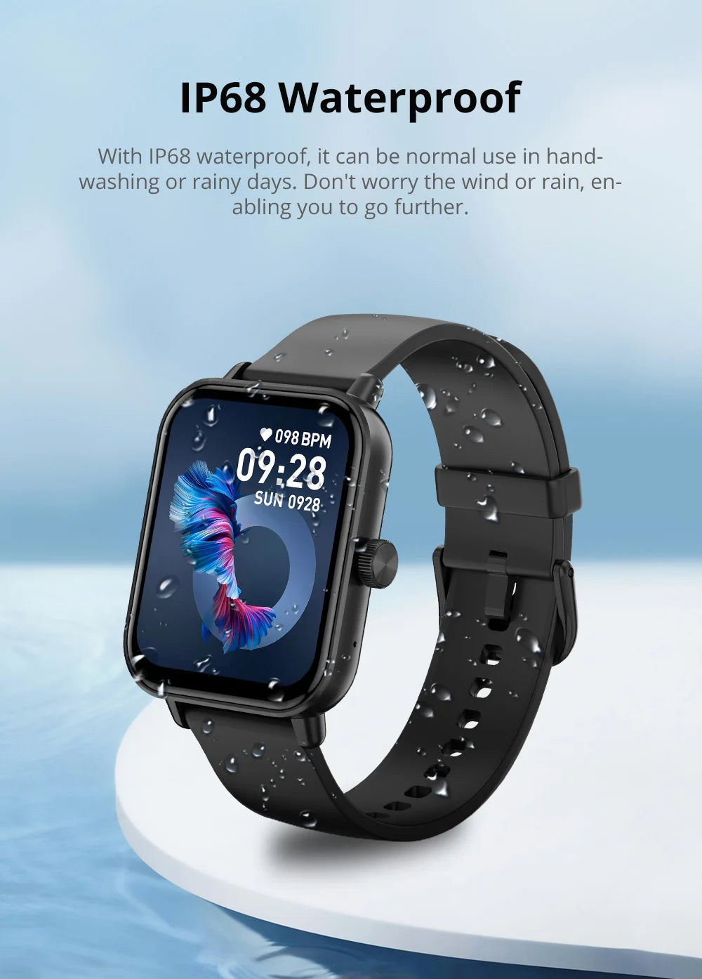 COLMI P81 Smart Watch - 1.9" HD Screen Bluetooth Calling Smartwatch for Men & Women