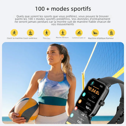 COLMI P81 Smart Watch - 1.9" HD Screen Bluetooth Calling Smartwatch for Men & Women
