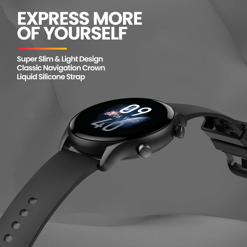 Zeblaze Btalk 3 Plus Smart Watch - 1.39" HD Touchscreen Bluetooth Calling Smartwatch for Men & Women