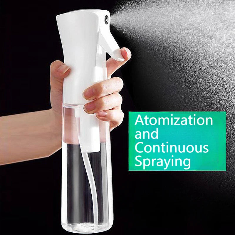 Continuous Spray Bottle -  High Pressure Ultra Fine Mist Sprayer for Hair Styling, Plants & Cleaning